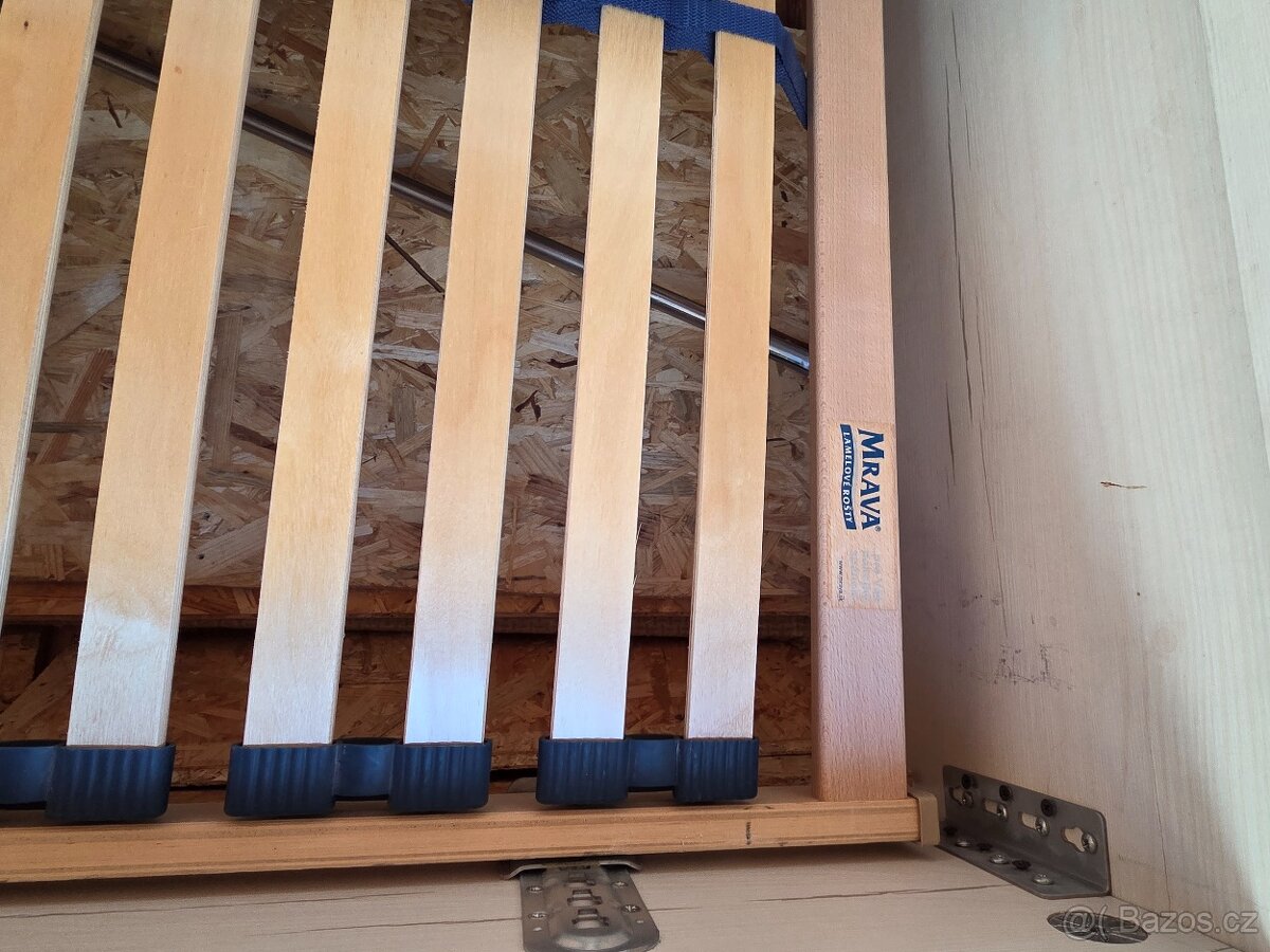 postelovy lamelový rošt 90x200cm MRAVA - 2