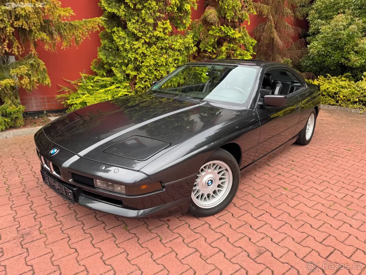 BMW 850i 5.0i V12 E31,Manuál,1991,Originál stav. - 2