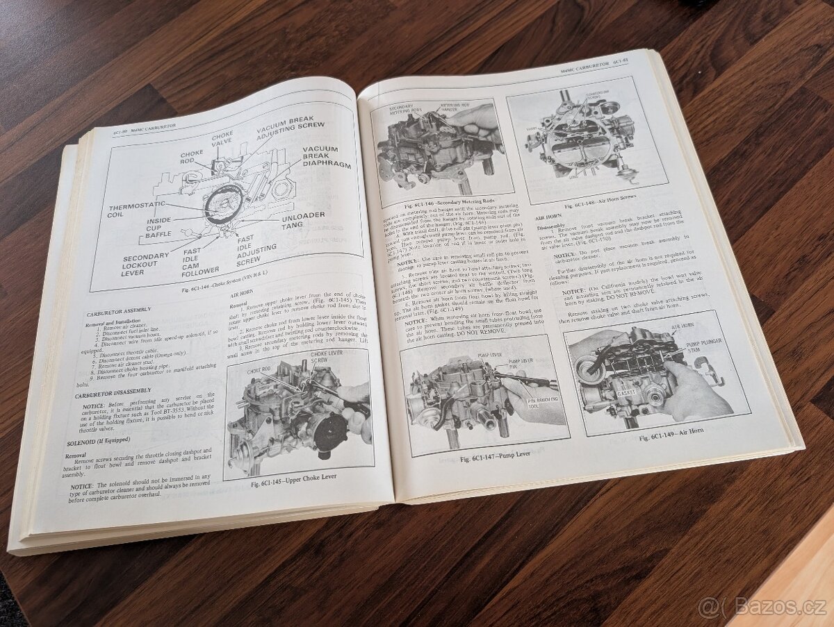 OLDSMOBILE servisní manuál 1979 a FISHER Body service manual - 2