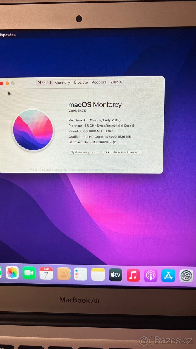 Macbook Air 13” 2015 8Gb - 2