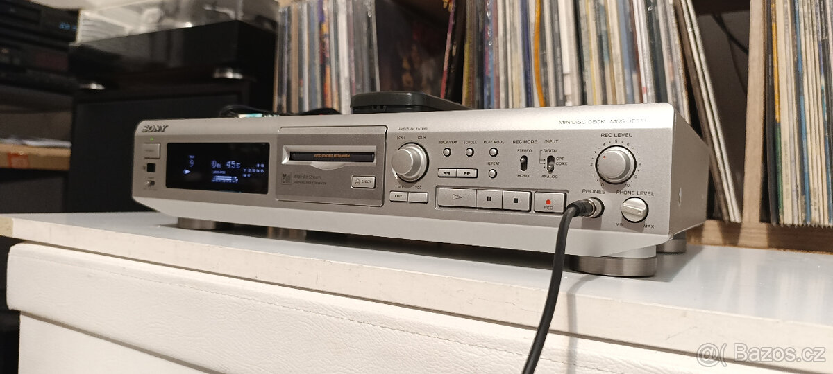 SONY MDS-JE510 Stereo Minidisc Player-Recorder - 2