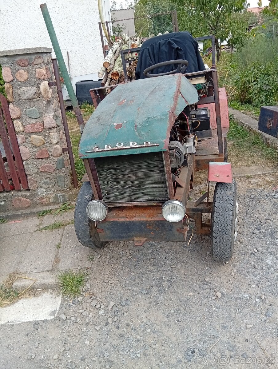 Traktůrek domácí výroby - 2