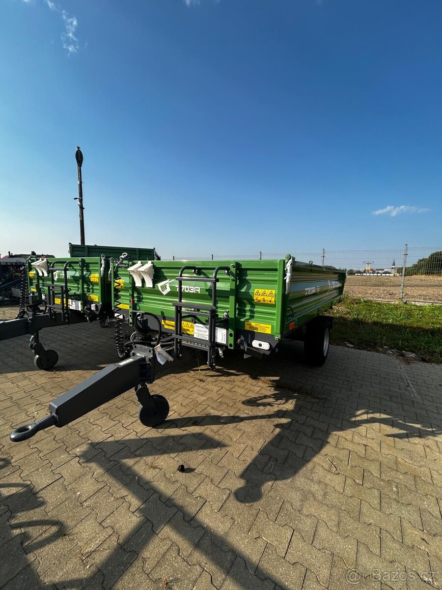 Prodej skladu Jednonápravový přívěs T703A 3,8t - 2
