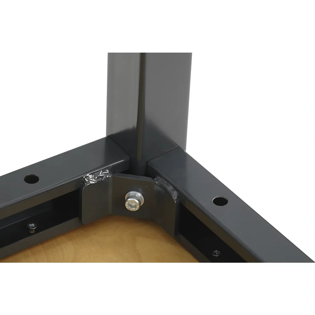 Výškově přestavitelný pracovní stůl – eurokraft basic - 2