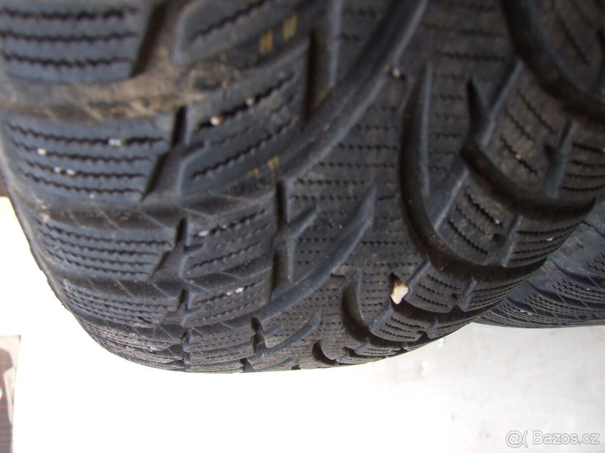 4 zimní pneu 205/55R16 Nokian WR D3 vzorek 6-7mm - 2