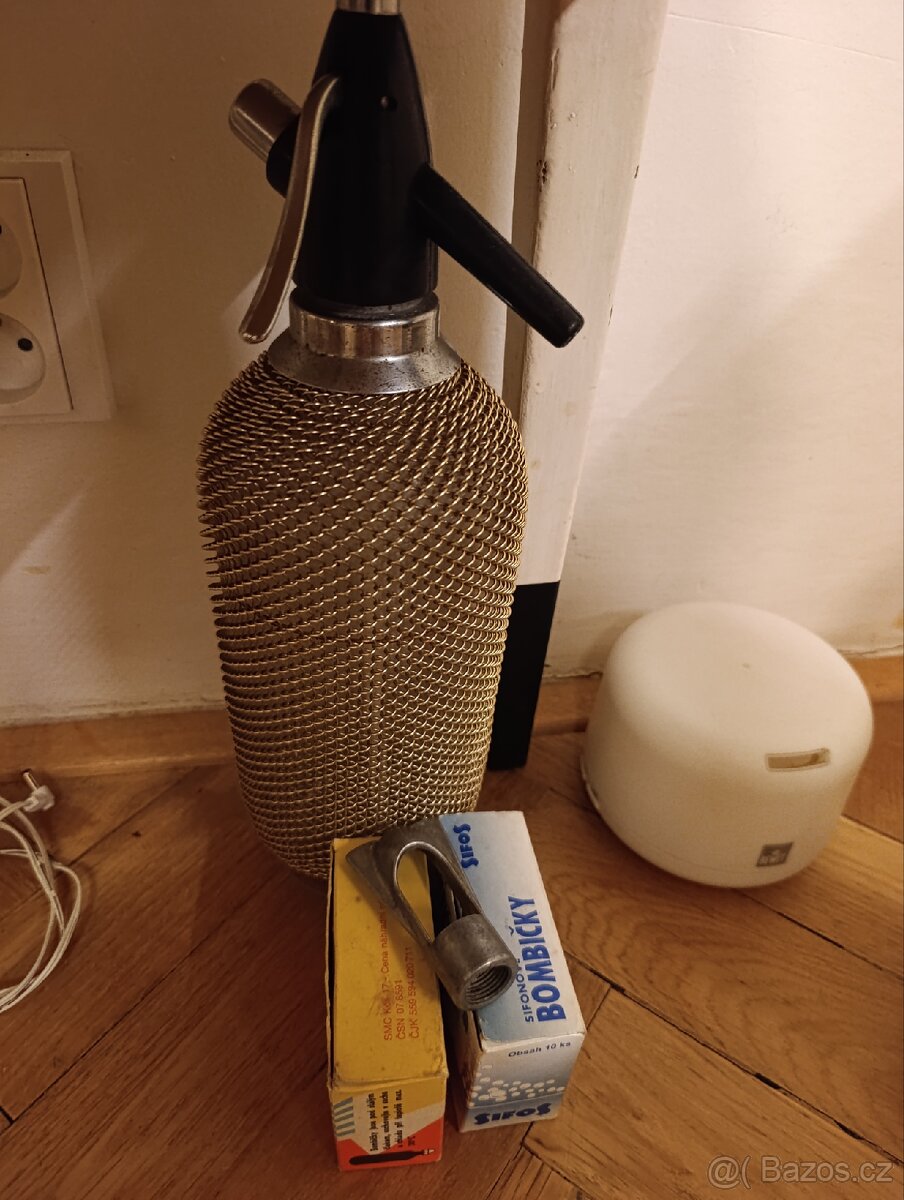 Retro sifon lahev bombičky - 2