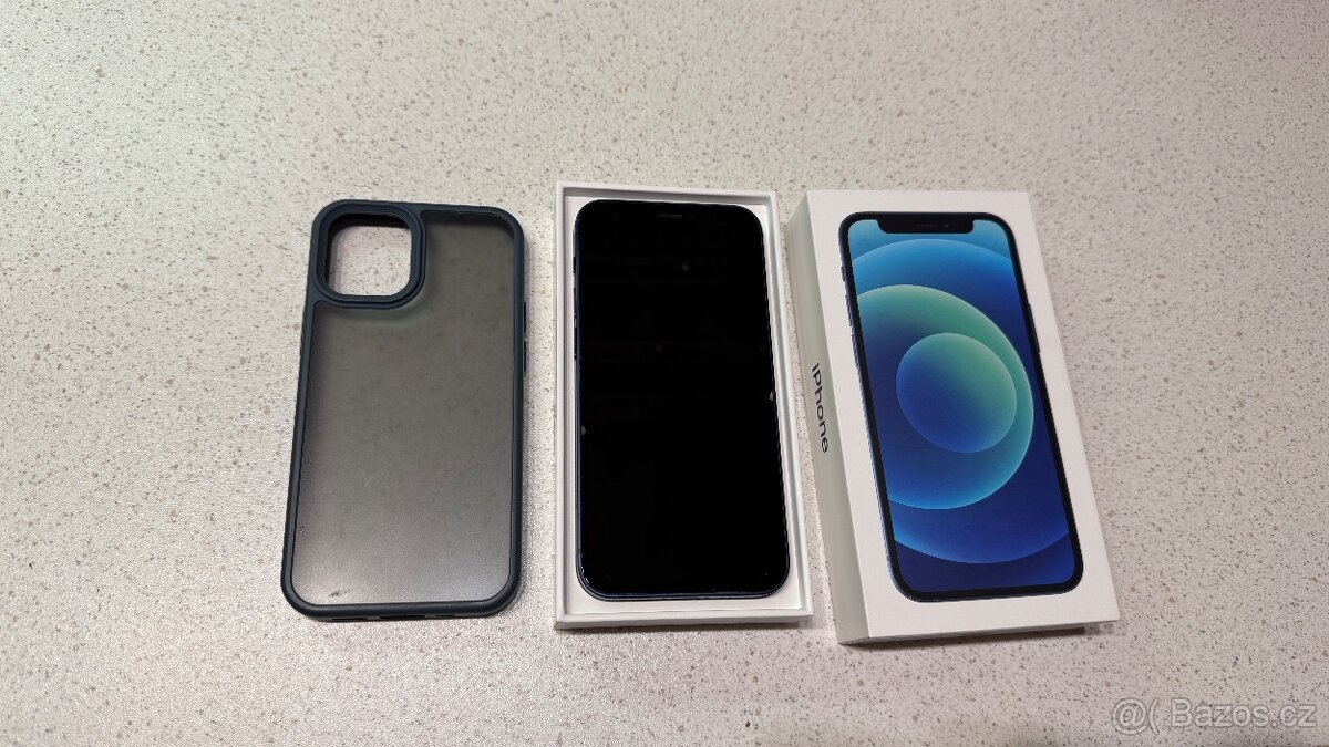 IPhone 12mini 68gb tmavemodry, top stav, 86% - 2