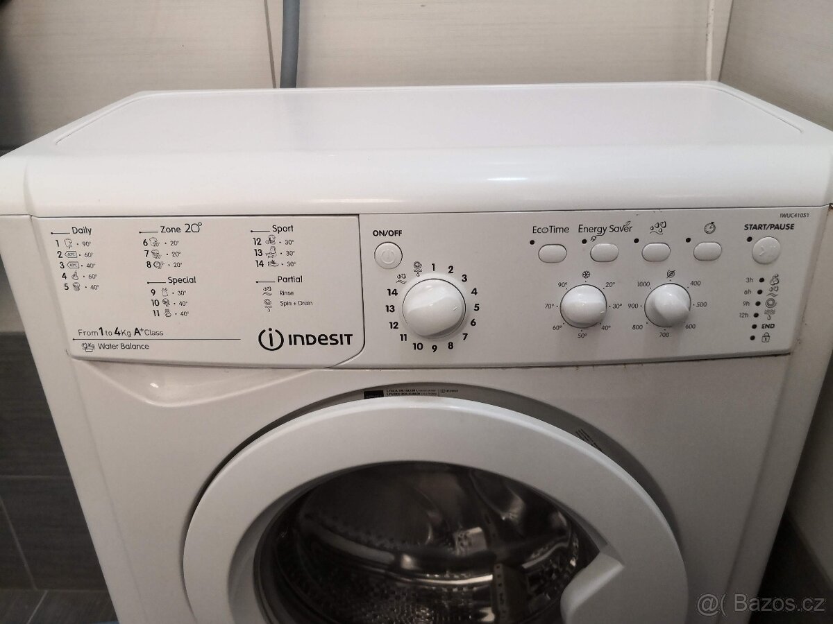 Extrémně úzká pračka Indesit - PLNĚ FUNKČNÍ - 2