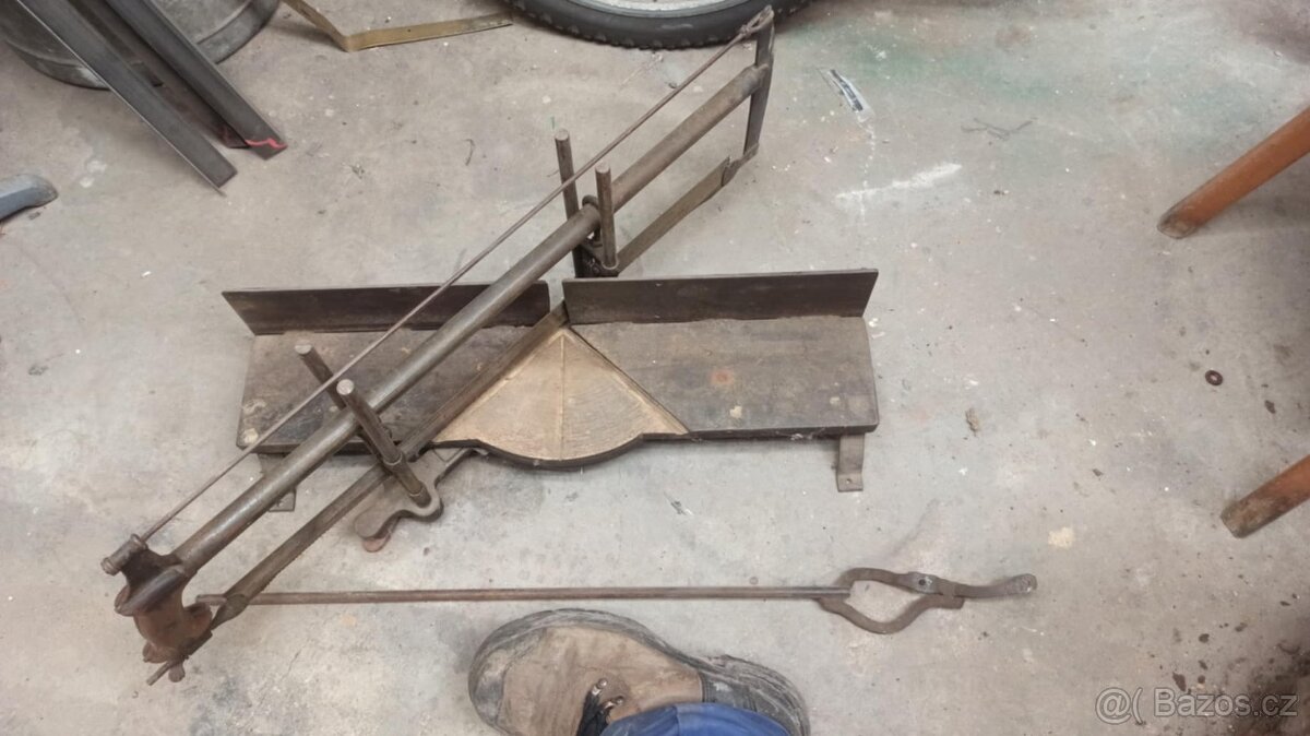 Ruční historická pokosová pila - 2