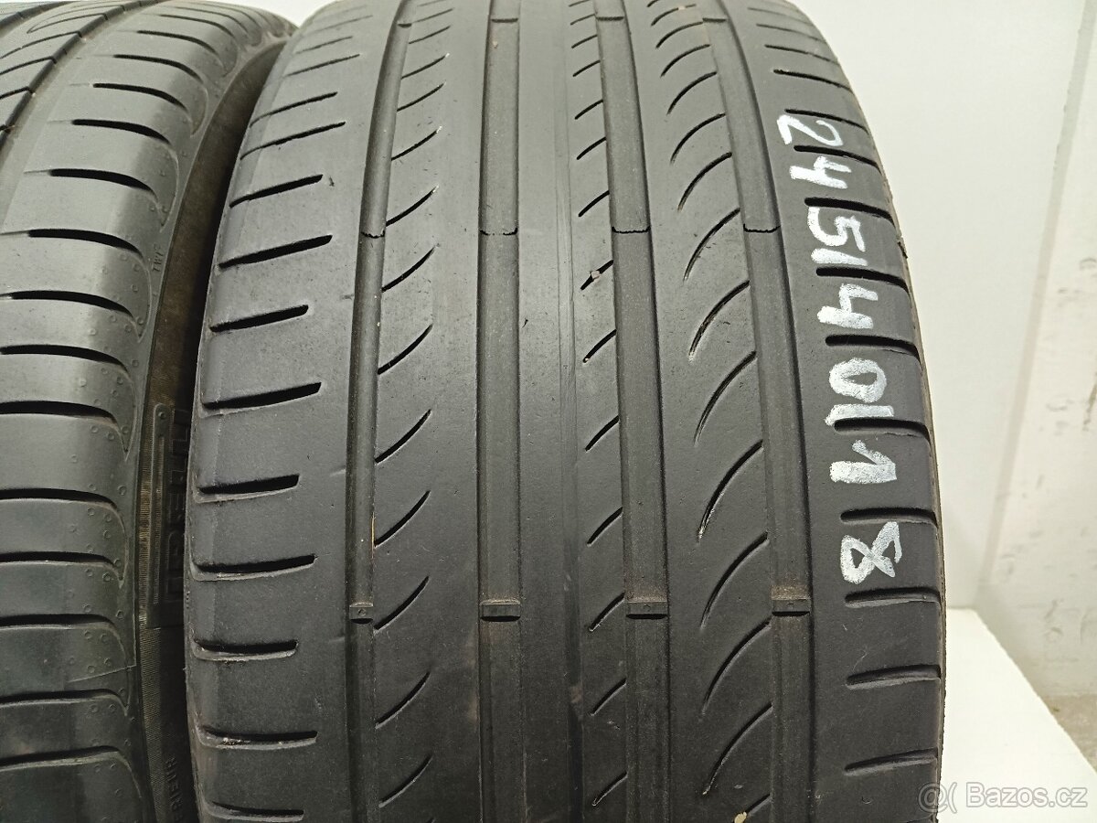 2ks letní pneu 245/45/18 Pirelli - 2