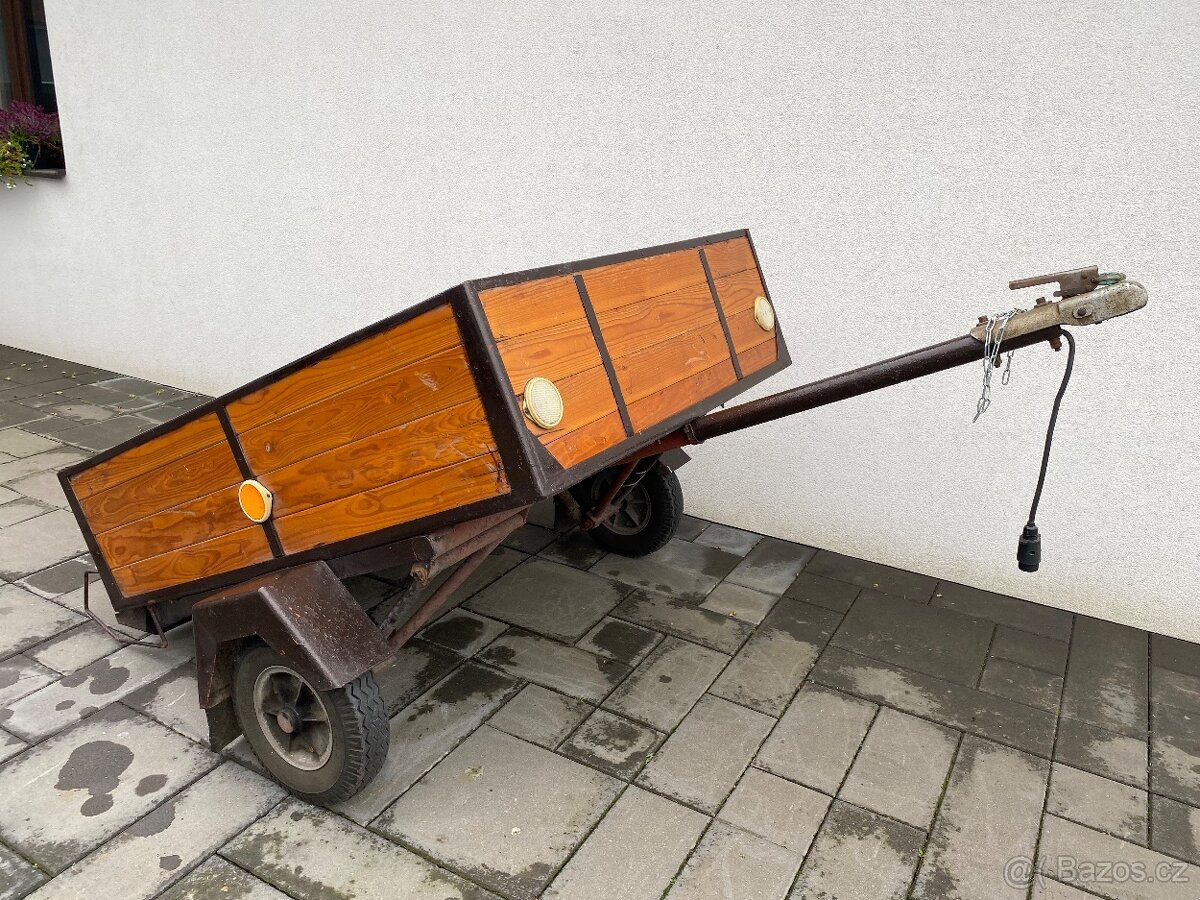 Přívěsný vozík, vlek, přívěs - NOVÁ STK - 2
