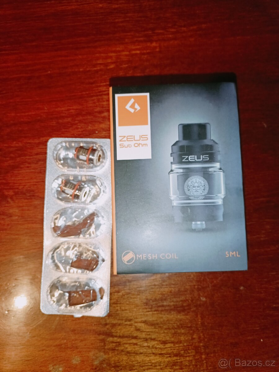Geek Vape Zeus sub ohm + dvě hlavy - 2