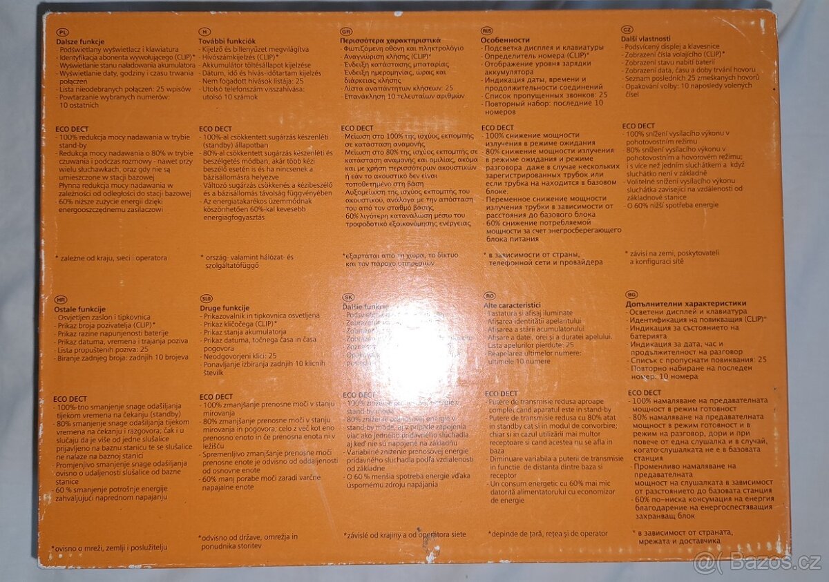 Siement Gigaset A580 (DECT telefon) - 2