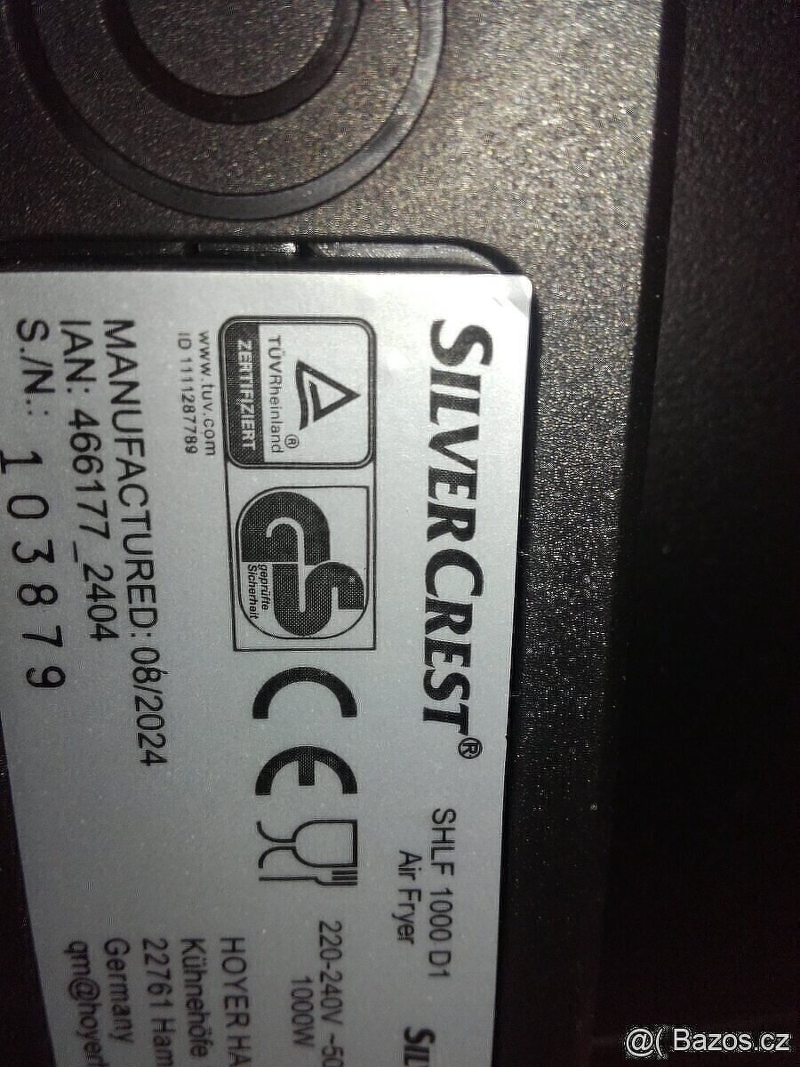 Horkovzdusna friteza - 2