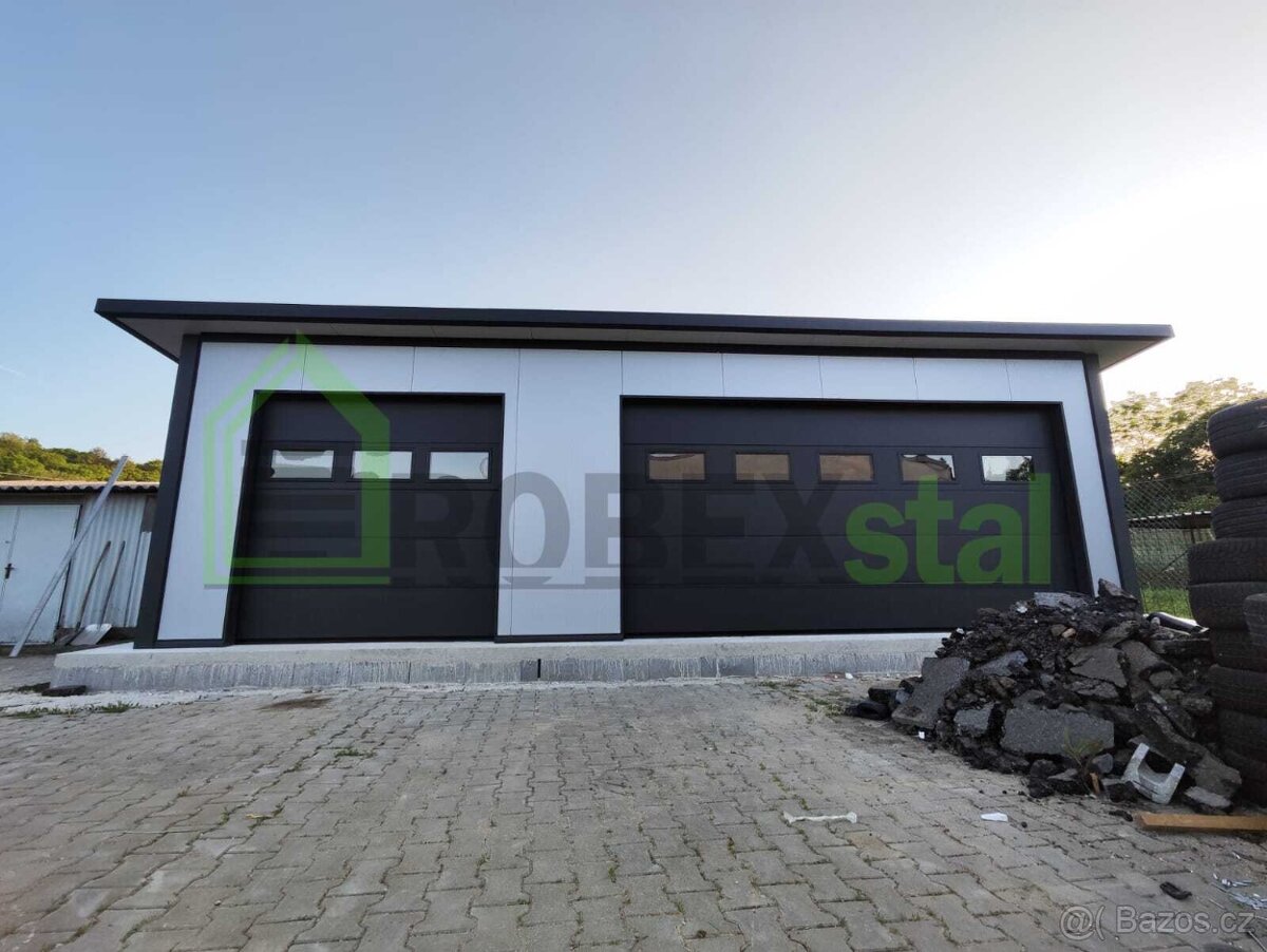 Zateplená garáž/dílna 10x7 - 2