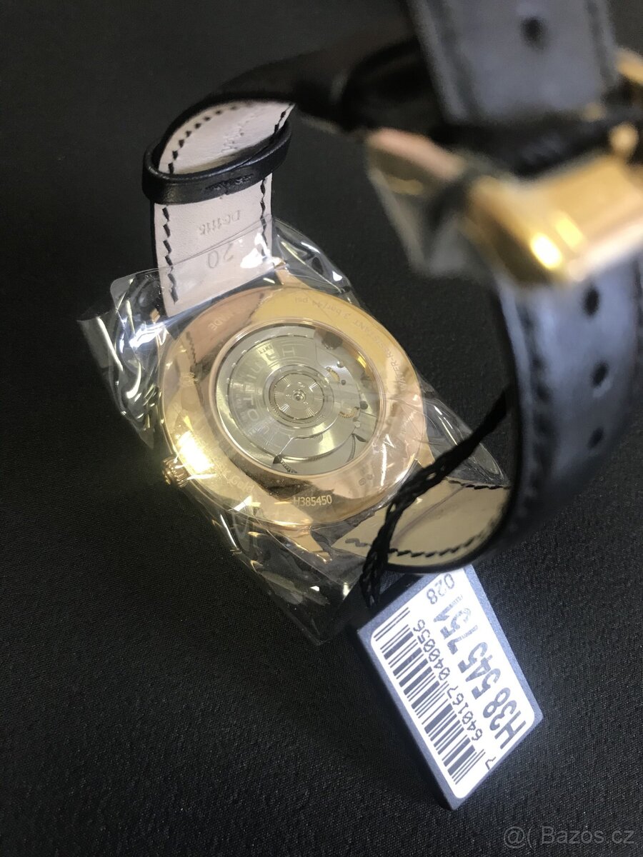 Klasicke hodinky Hamilton ruzove zlato - 2