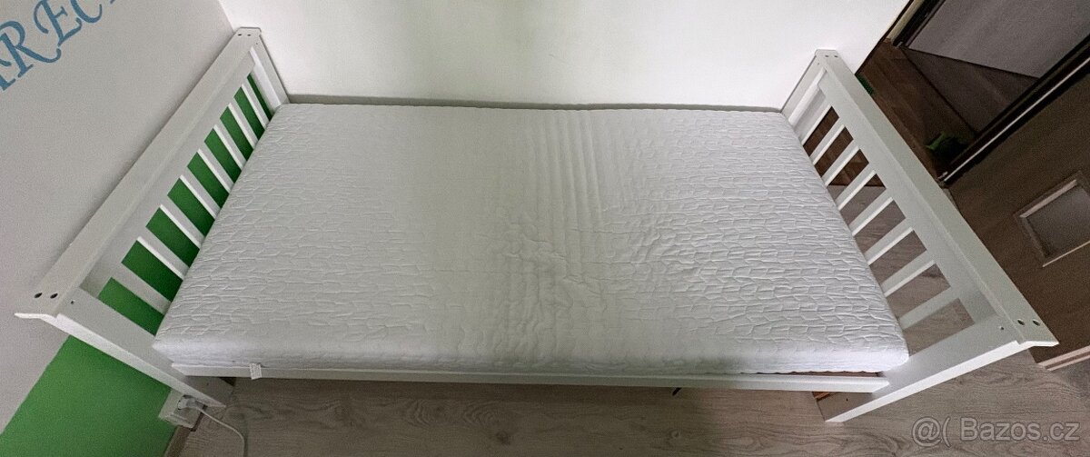 Bílá palanda / 2 samostatné postele – Kompletní set - 2