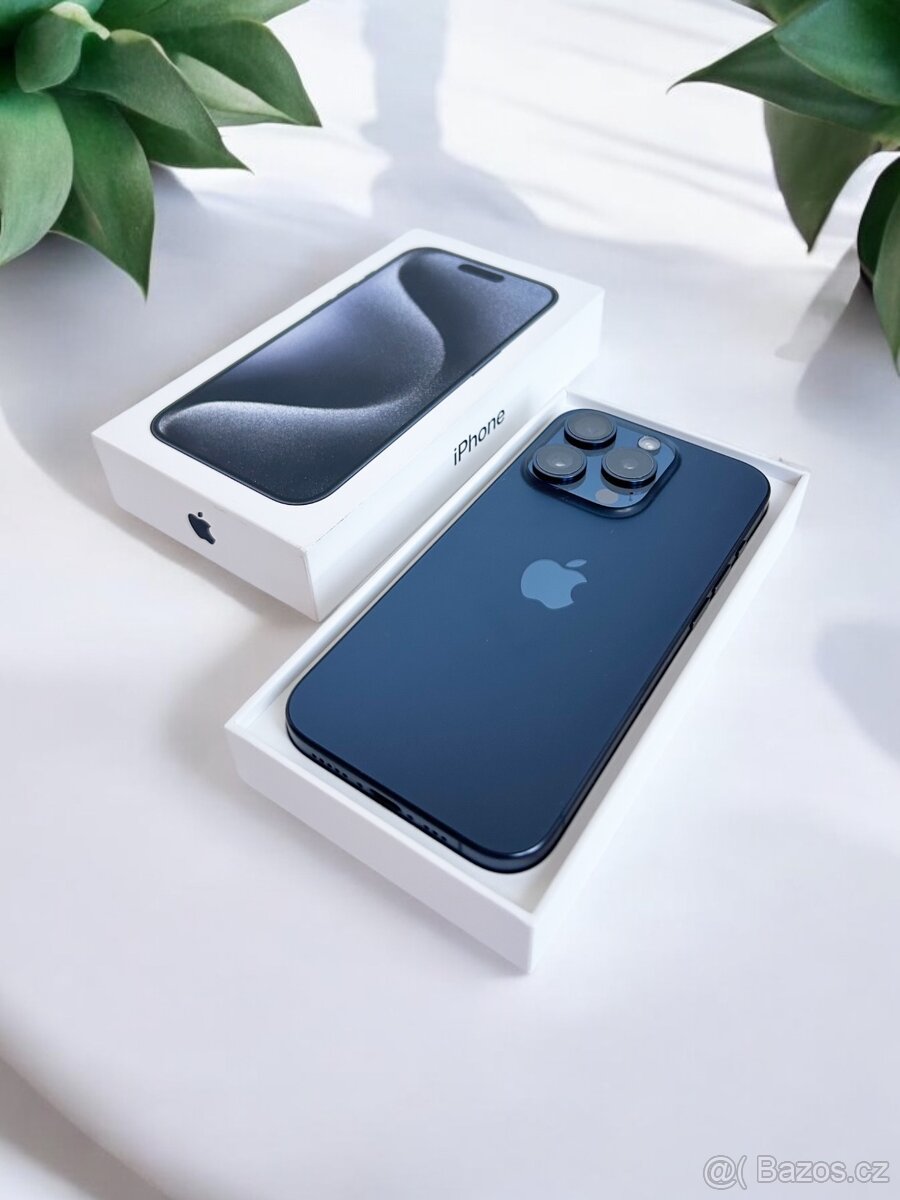 Iphone 15 pro max 512 gb blue titan - 2