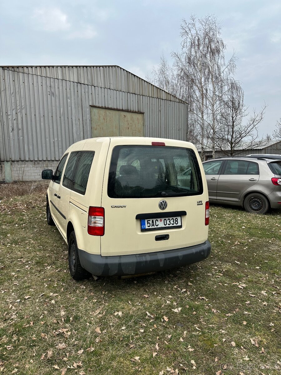 Vw caddy cng 2.0 rok 2007 - 2
