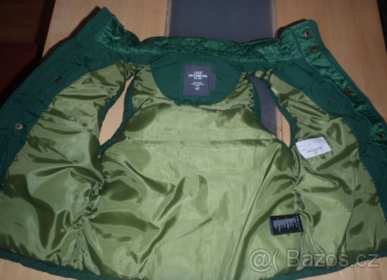 zimní vesta vel.116 zn.H&M - 2
