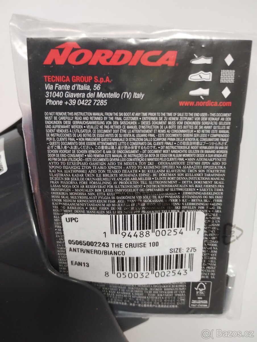 Nordica THE CRUISE 100 (GW) vel.275/43 - levně - 2