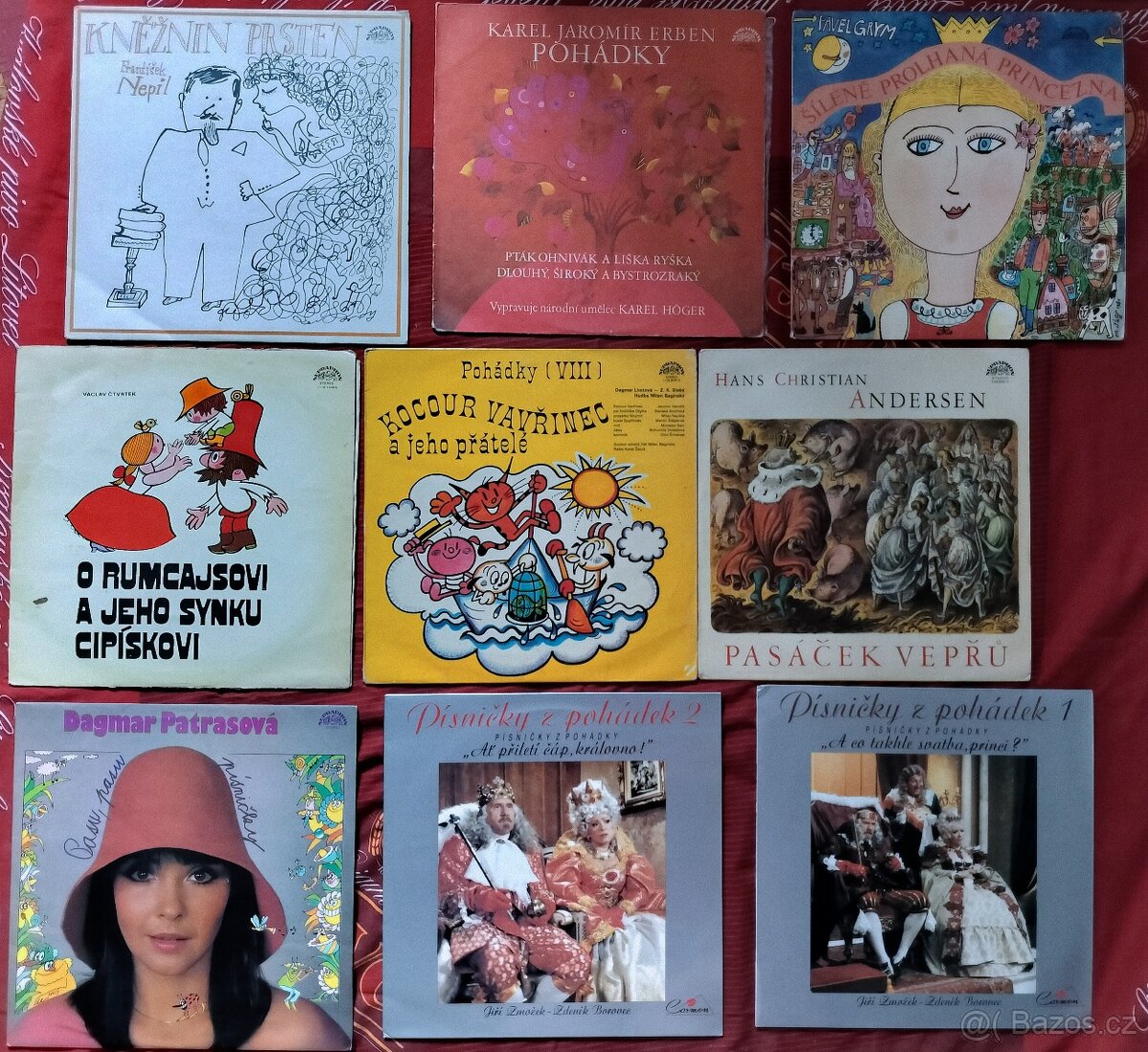 LP gramofonové Desky -Pohádky- - 2