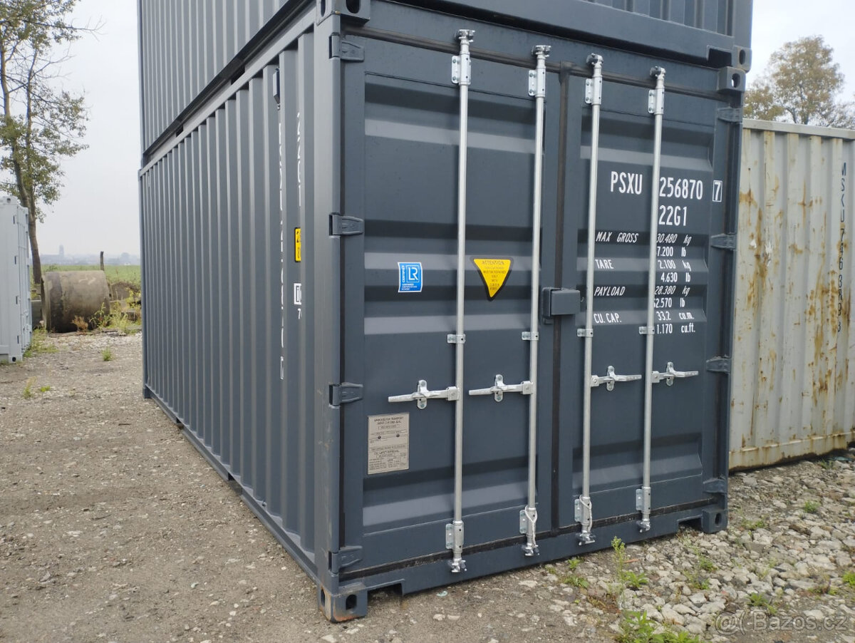 Nový lodní kontejner rv 2024 one way dv 20“ HC 40" - 2