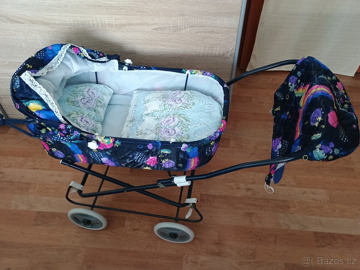 Kočárek pro panenky- retro - 2