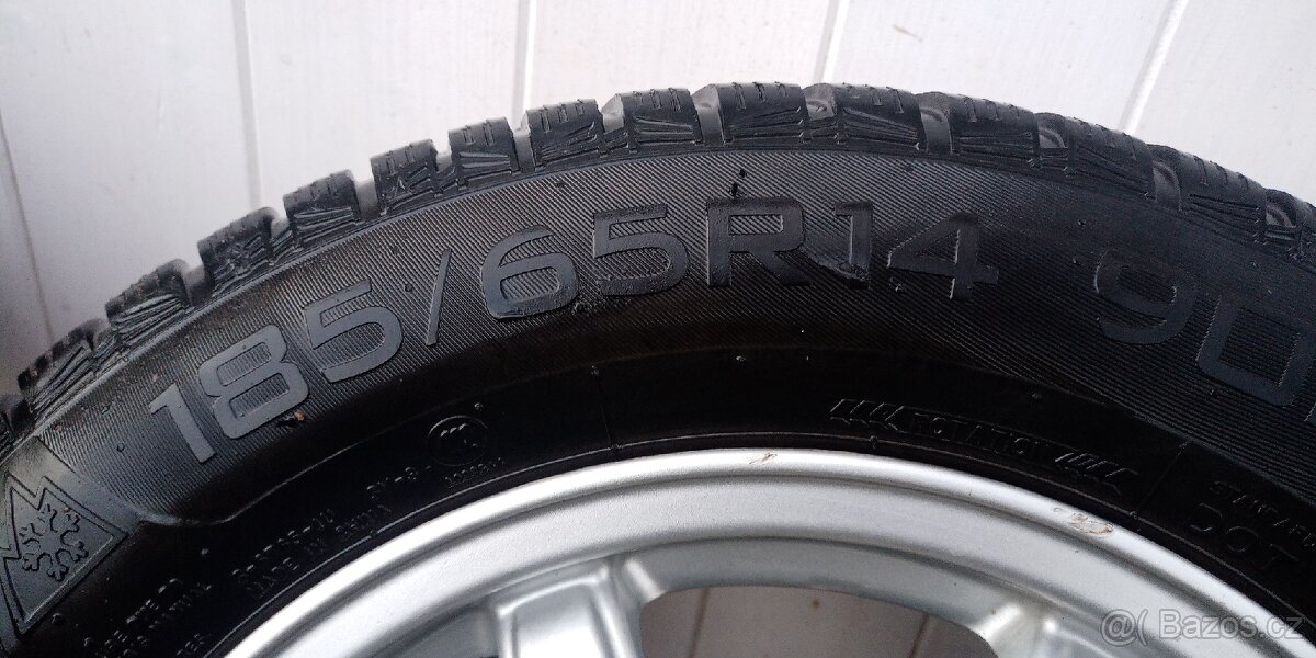 Alu kola R14 zimní pneu - 2