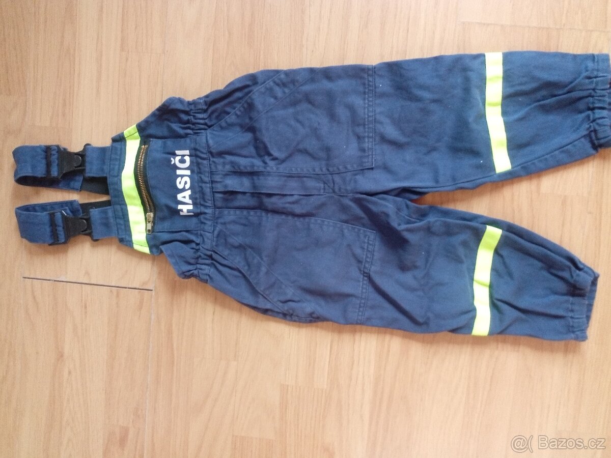 Bavlněný hasičský oblek, vel. 98 - 2