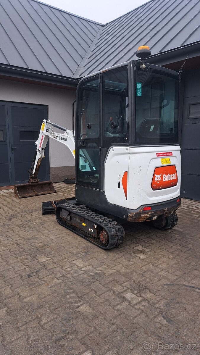 Minibagr Bobcat E19, 2023 r.v. Motor Kubota, 1885kg - 2