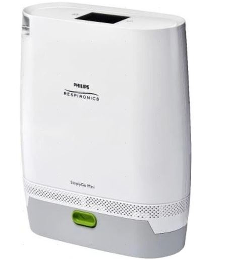 Nejlehčí kyslíkový přístroj Philips Mini Go 2,3 kg - 2