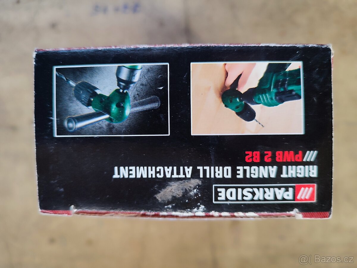 Nástavec pravoúhlý na vrtačku - 2