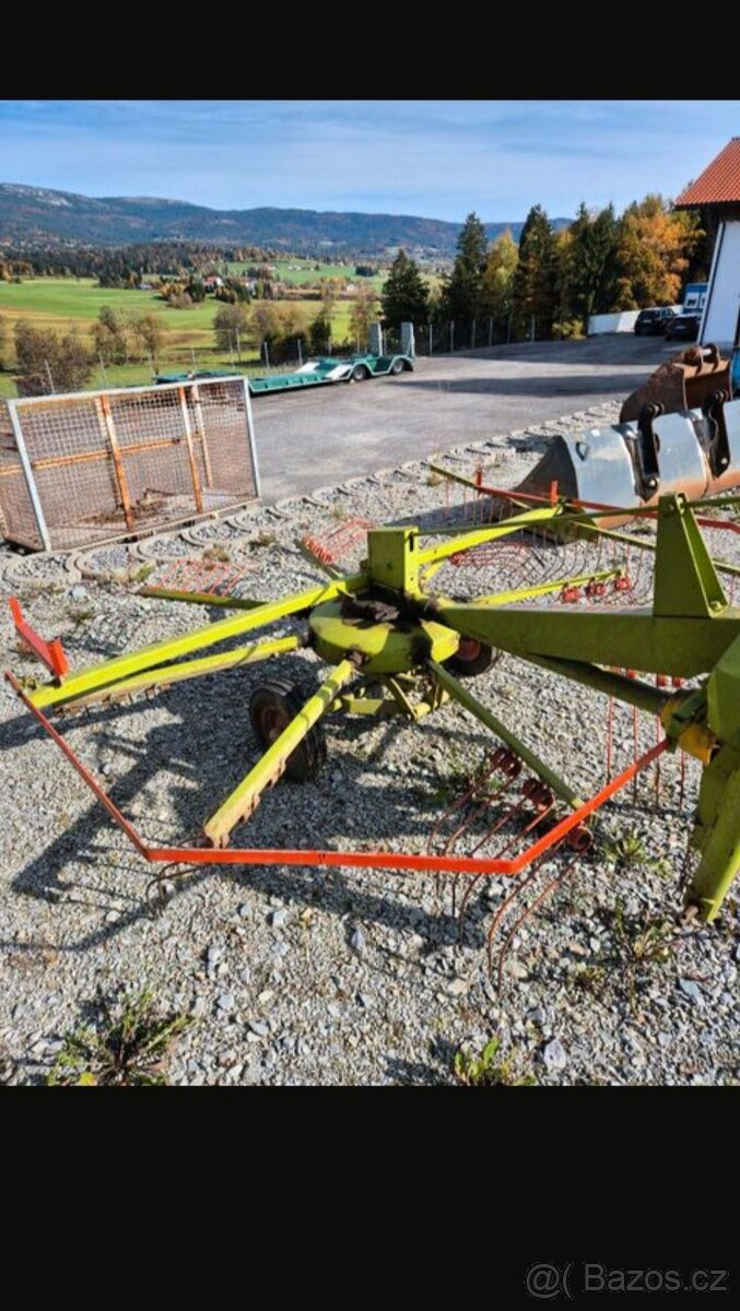 Shrnovač nahrabovač sena CLAAS - 2