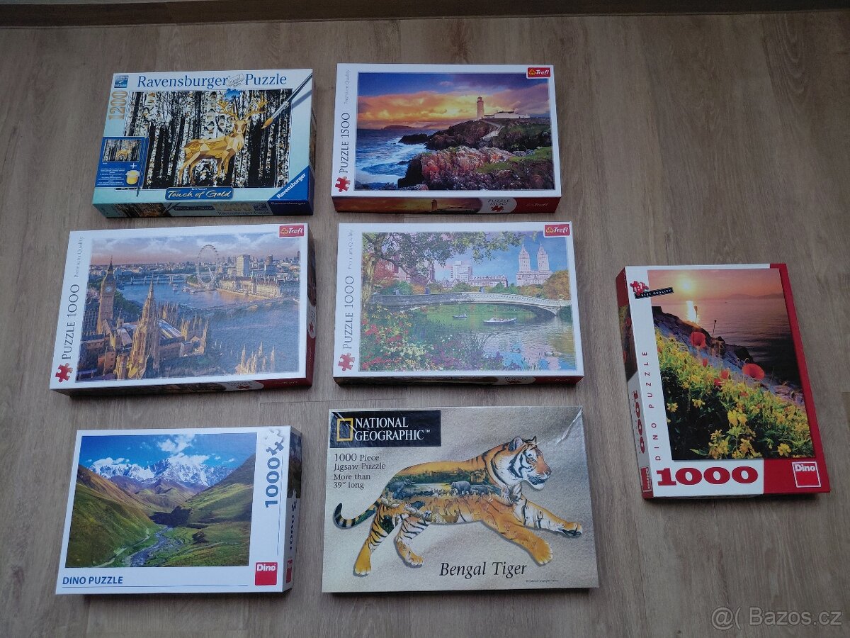 Puzzle 1200 ks Jelen - 2