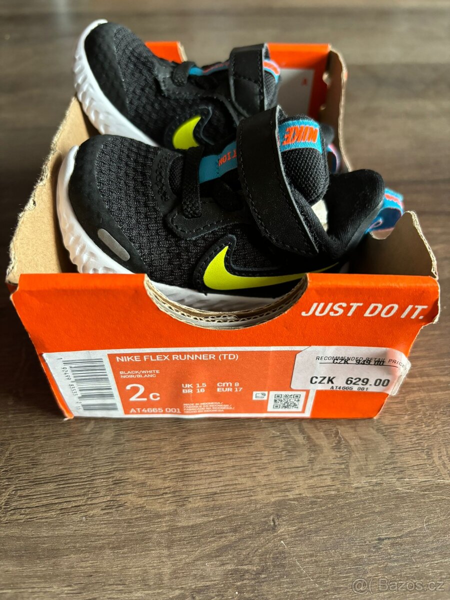 Detske boticky Nike - nove, vel. 17 - 2