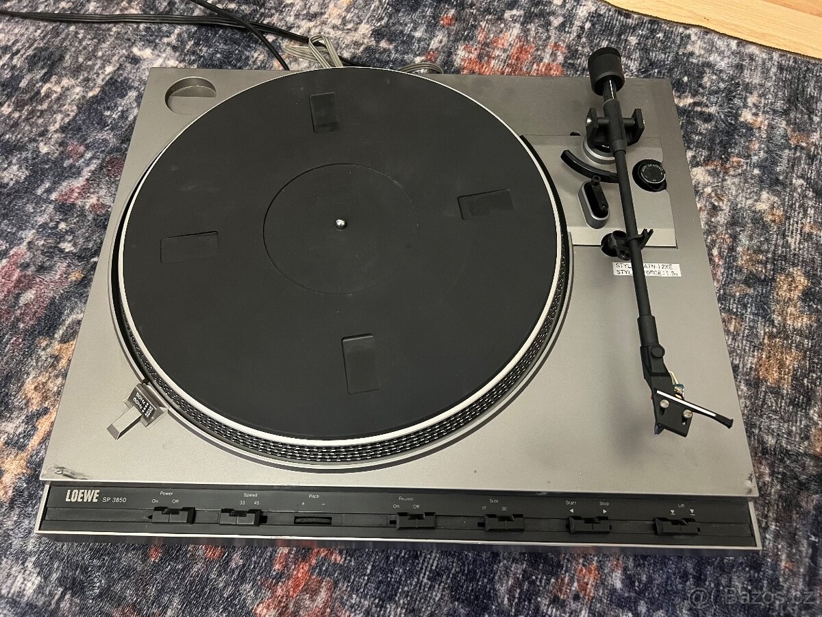 Loewe SP 3850 – plně automatický direct drive gramofon - 2