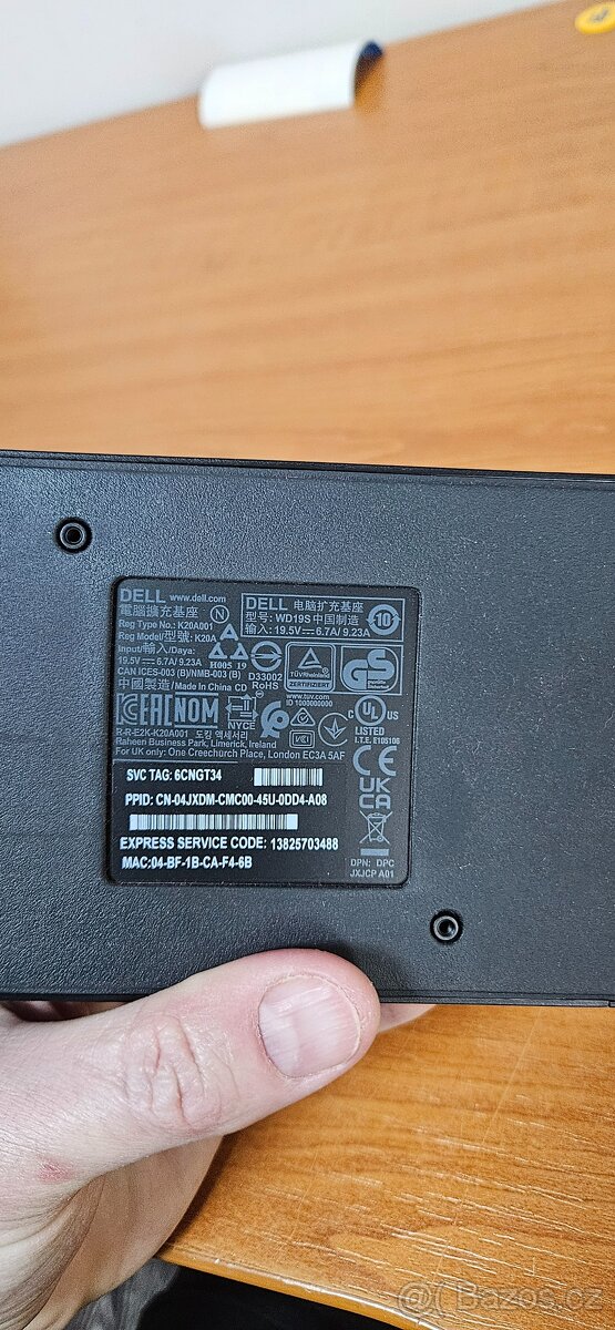 Dell dokovací stanice WD19S 180W USB-C - 2