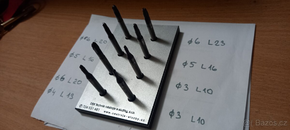 Kulova fréza tvrdokov sada - 2