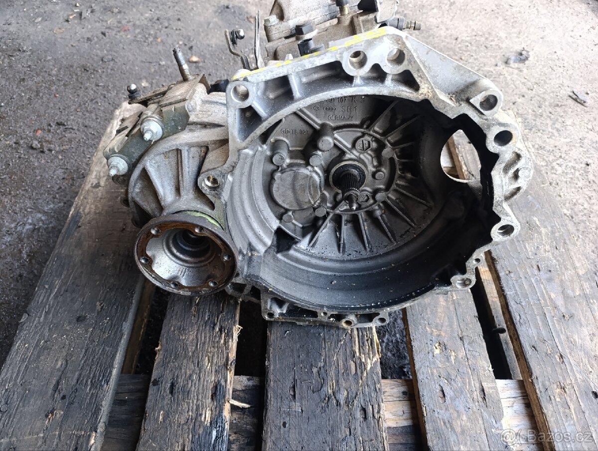 VW golf4 převodovka 1.6-77kw kód ERT - 2