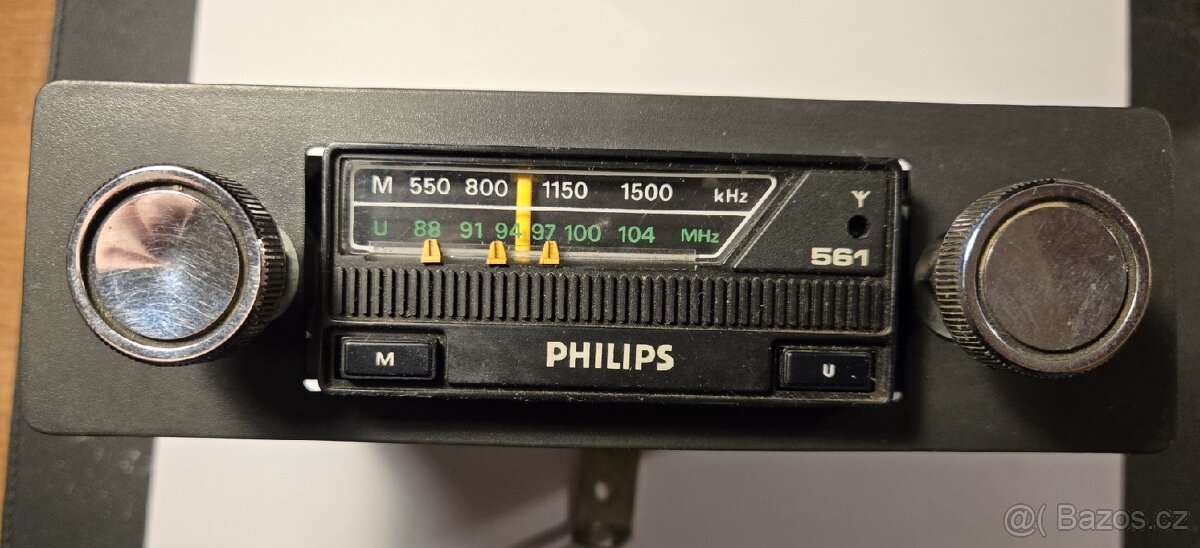 Retro autorádio Philips 561 - 2
