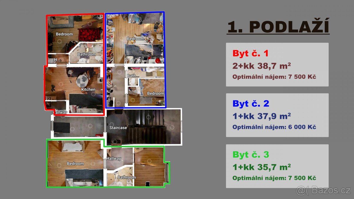 Prodej činžovního domu Husova 791/34, Duchcov - 2