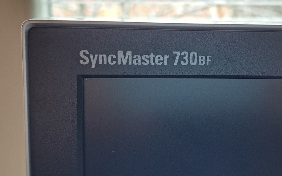 LCD monitor Samsung SyncMaster 730BF, 4:3 - 2