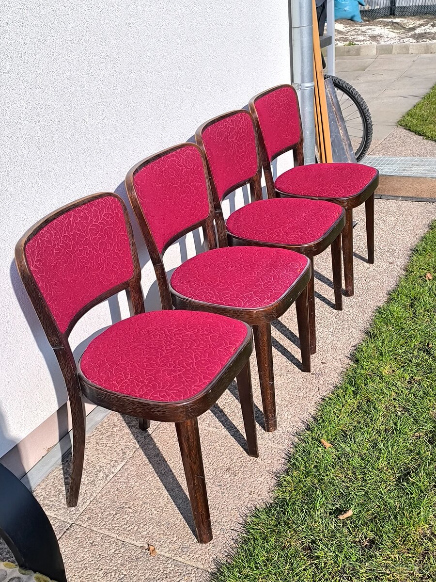 Prodám dřevěné jídelní židle THONET - 2