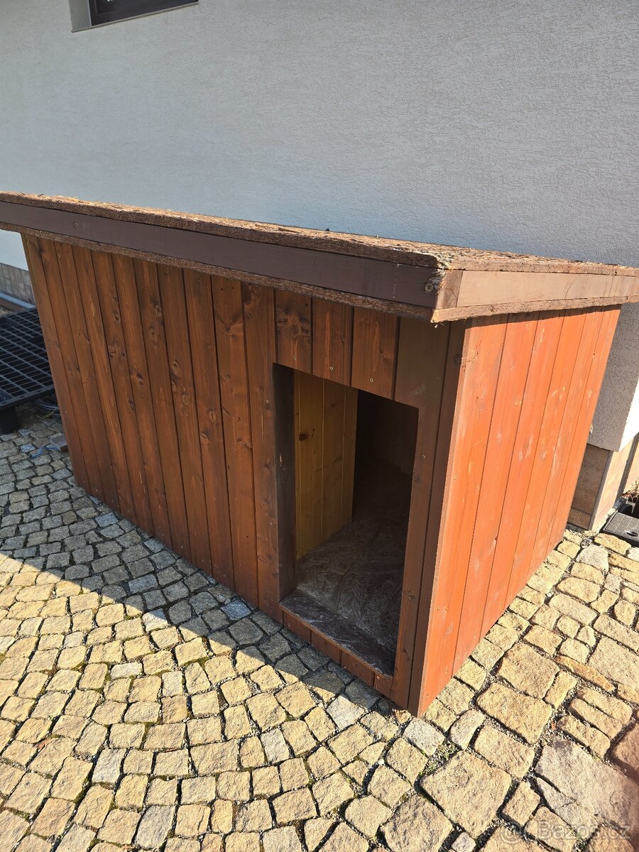 Psí bouda zateplená s předsíňkou - 2