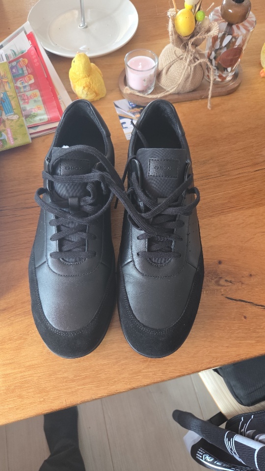 Černé pánské tenisky Geox Renan - 2