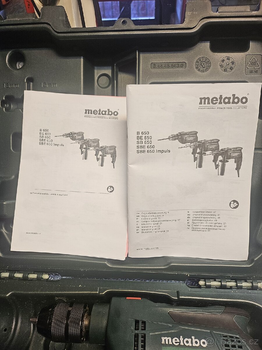 VRTAČKA PŘÍKLEPOVÁ METABO - 2