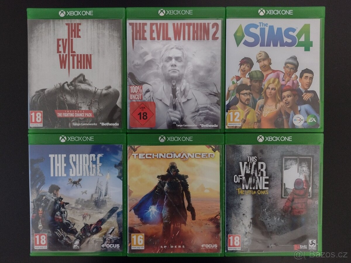 4. - Hry pro XBOX ONE a XBOX 360 ( k 28.3. ) - 2