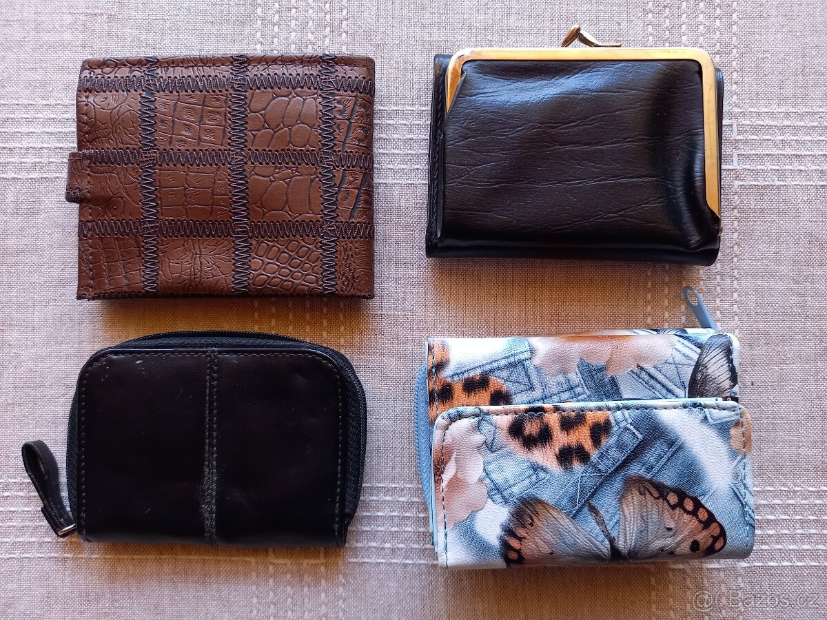 Retro peněženky - mix - 2