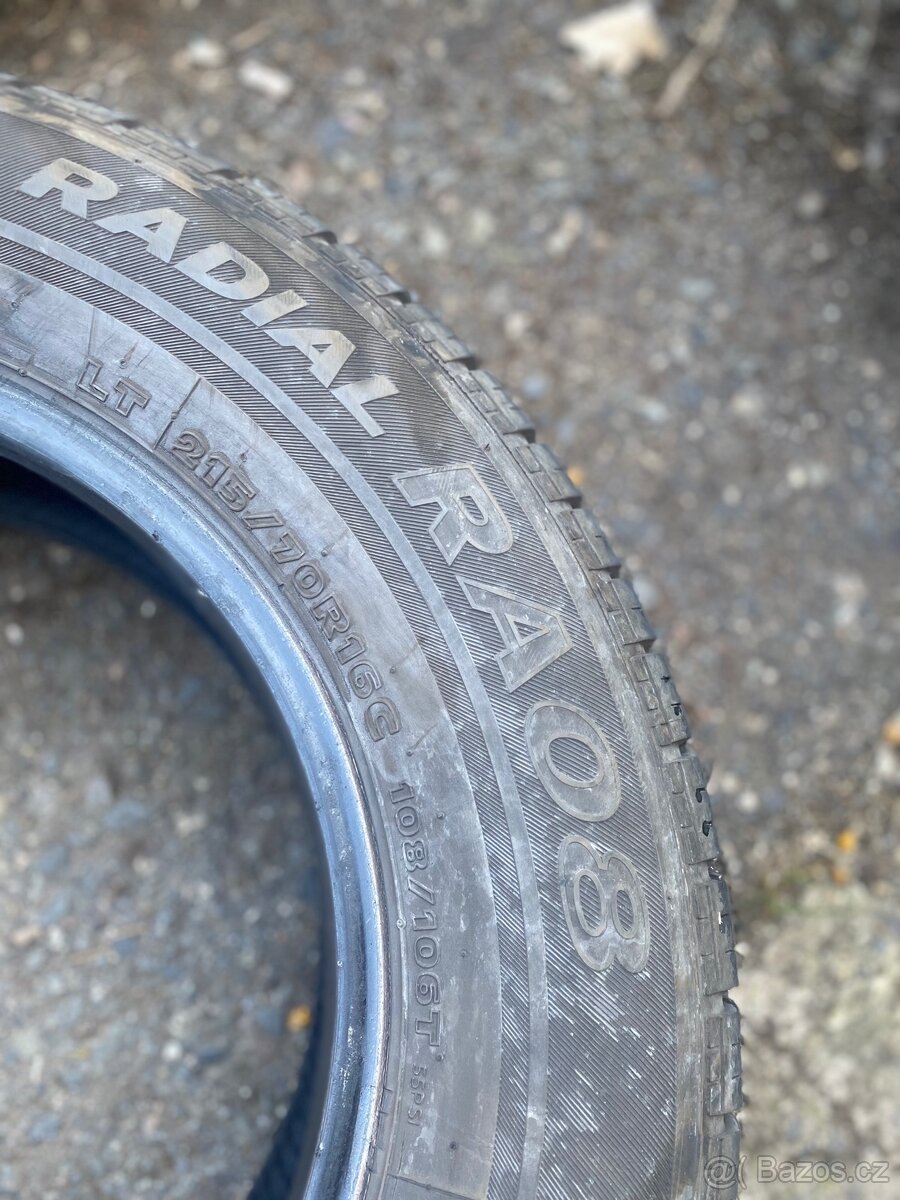 Sada letní pneu 215/70 R16C - 2
